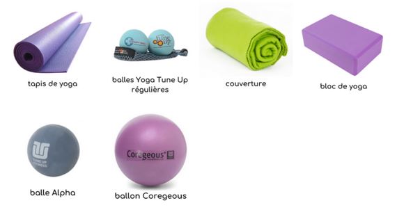 Tapis, balles, couverture, bloc de Yoga, balle alpha, ballon Coregeous